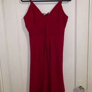 Crimson Red Dress